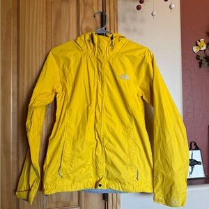 The North Face Vibrant Yellow Hooded Jacket